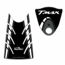 3D Motorcycle Stickers - Bodywork Protection Black For Yamaha TMAX 500 2008-2011