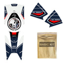 3D Motorcycle Stickers - Tank Kit Blue For BMW R 1250 GS 2021>2024