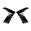 3D Motorcycle Stickers - Side Panels Black For Yamaha TMAX 500 2008-2011