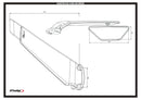 Aileron Mirrors Black For Kawasaki Ninja ZX-6R 2023-Current