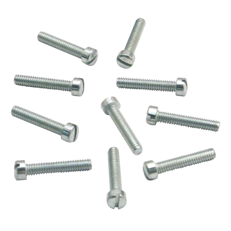 10 Pack Screw / Sltd. Fh - 8-32 X 7/8 Inch Idl
