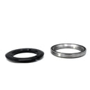 Lower Integrated Headset Bearings Black / Silver - 47 MM | 1-1/8"
