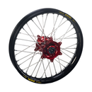 Complete Rear Wheel For CRF250 14-26 Black Rim / Red Hub - 19 X 1.85