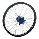 Complete Rear Wheel For YZ250 -24 Fantic -22 Black Rim / Blue Hub - 19 X 2.15