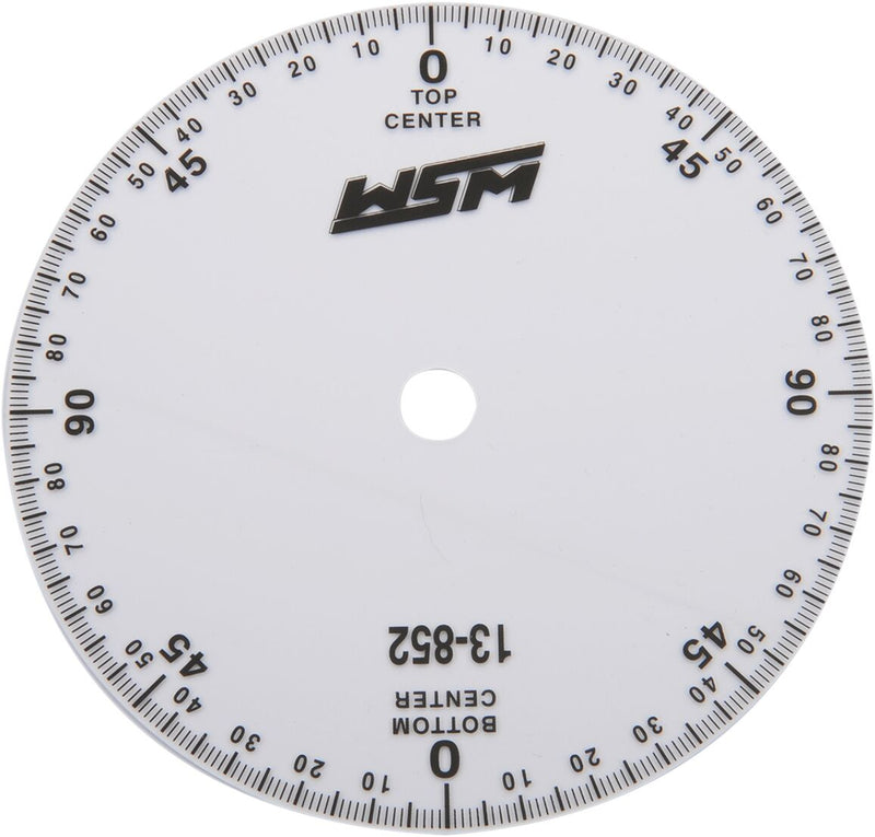 Engine Degree Wheel Black / Clear
