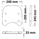 Low Screen For Matte Black For Benelli Leoncino 500 2017-2024