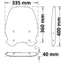 Medium Screen Clear For Benelli Leoncino 500 2017-2024