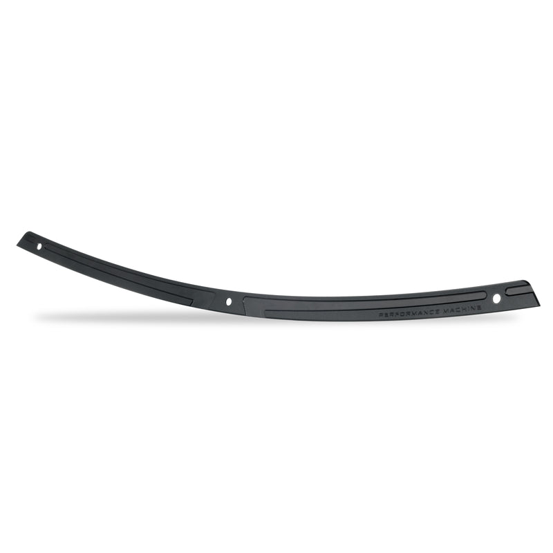 Windscreen Trim Scallop FLH14-Up Black OPS