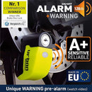 Security UR6 Motorcycle Disc Lock With Alarm - Security Level 10