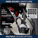 Security UR140 Combination Carabiner With Helmet Adaptor - Security Level 5