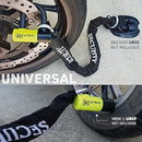 Security 10.120L 120 CM Motorcycle Loop Chain - Security Level 11