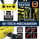 Security UR75+10.120L 120 CM Motorcycle Loop Chain + Lock - Security Level 18