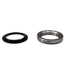 Lower Integrated Headset Bearings Black / Silver - 42 MM | 1-1/8"
