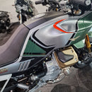 3D Motorcycle Stickers - Tank Sides For Moto Guzzi V100 Mandello 2022>2025