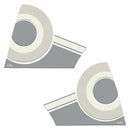 3D Motorcycle Stickers - Tank Sides For Moto Guzzi V100 Mandello 2022>2024