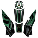 3D Motorcycle Stickers - Tank Kit Black For Benelli TRK 702 X 2023-26