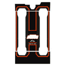 3D Motorcycle Stickers - Panniers Black For KTM 1050 Adventure