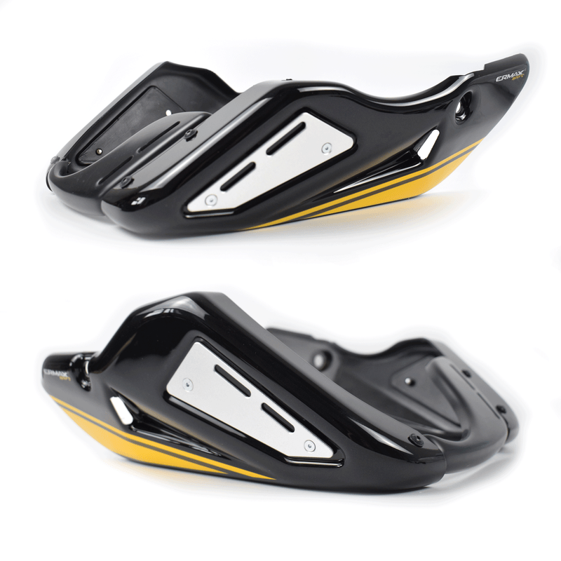 Belly Pan For Metallic Diablo Black/Yellow (Yellow Ball Scheme) For Kawasaki Z 900 RS SE 2022-Current