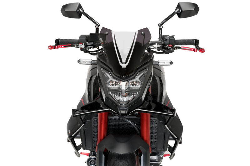 Frontal Downforce Spoilers For Gloss Black For Honda CB750 Hornet 2023-Current
