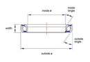 Headset Bearing - 37 X 49 X 7 MM | 45°/45°