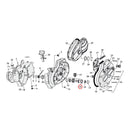 Spacer Sprocket Shaft Bearing For 54-76 XL NU