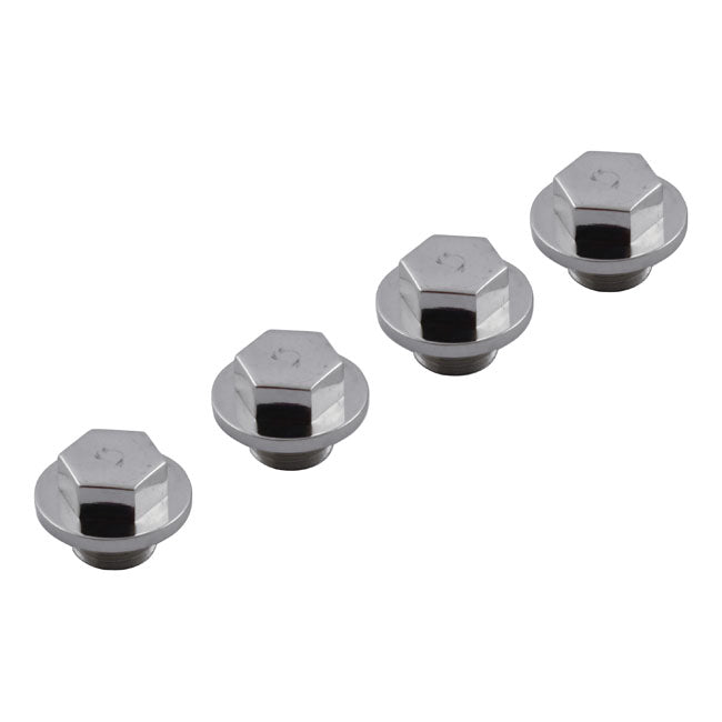 Rocker Shaft End Plug Set Hex Style Stainless