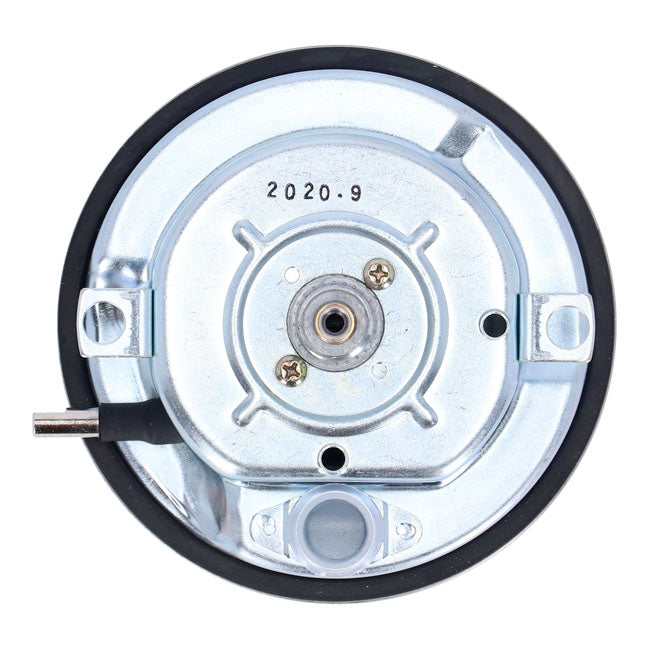FL Speedometer 62-67 Electra Face Black / Gold 2:1 Kmh