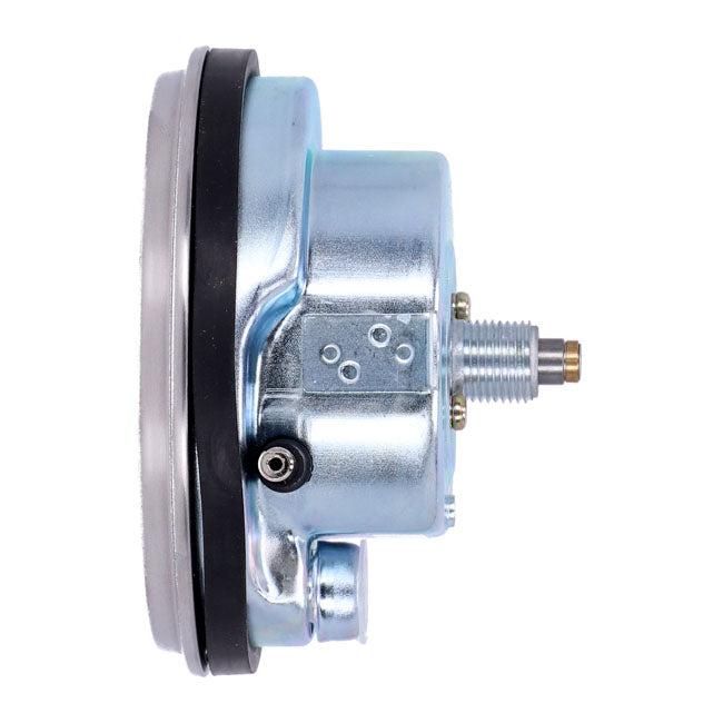 FL Speedometer 62-67 Electra Face Black / Gold 2:1 Kmh