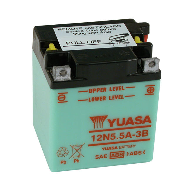 12V Lead-Acid Battery 5.5Ah For Universal Kickstart - 0.4 L