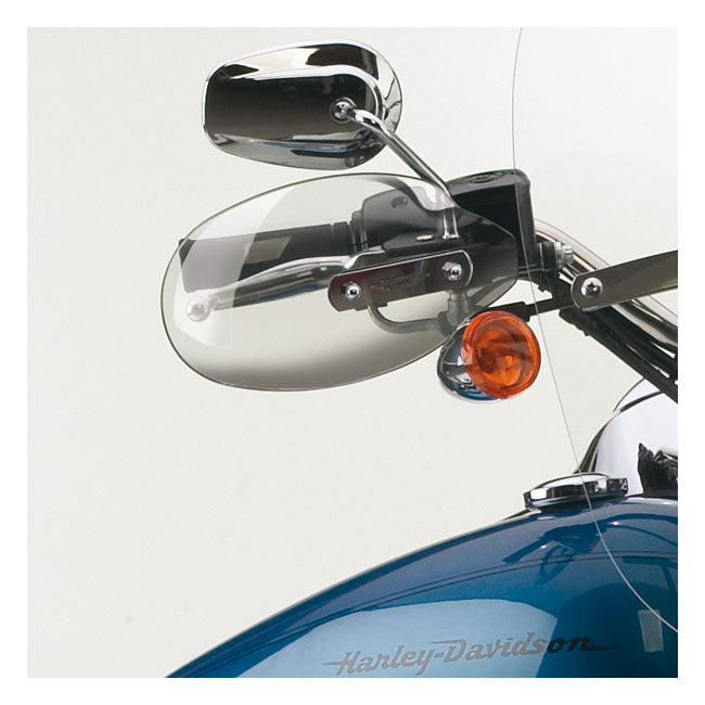 Hand Deflectors Light Tinted Standard Size For Amongste Others: Harley: 99-09 FXSTB Night Train
