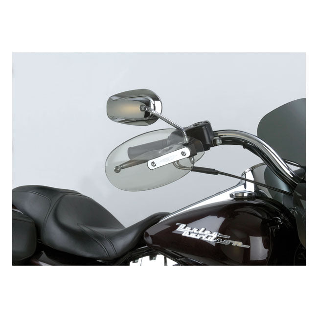Hand Deflectors Light Tinted Standard Size For Amongste Others: Harley: 99-09 FXSTB Night Train