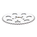 530 Chain Conversion Rear Sprockets Chrome - 47T x 6.5 Offset