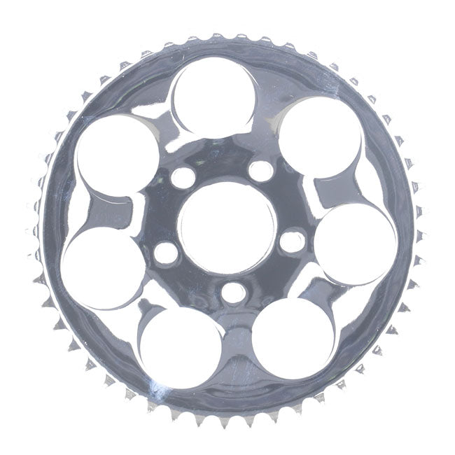 530 Chain Conversion Rear Sprockets Chrome - 49T x 6.5 Offset