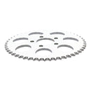 530 Chain Conversion Rear Sprockets Chrome - 49T x 6.5 Offset