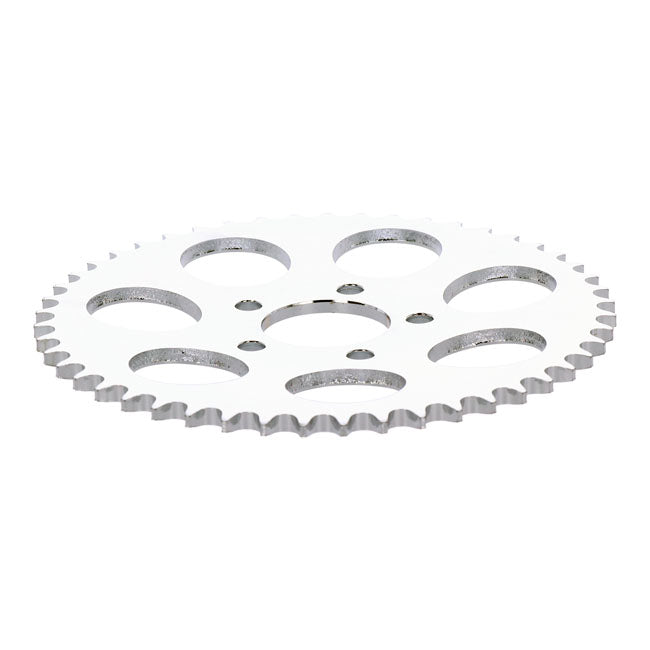 530 Chain Conversion Rear Sprockets Chrome - 49T x 6.5 Offset
