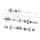 Thrust Washer Clutch Throw-Out Bearing For 18-23 Softail