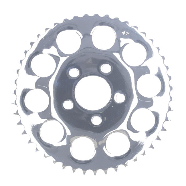 Rear Sprocket Chrome - 47T For 82-85 XL