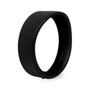 Recessed Trim Ring With Visor 7 Inch Headlamp Black Wrinkle For 12-16 NU Dyna FLD