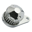 Crankcase Breather Filter Cone Top Chrome