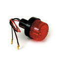 Retro Taillight No License Plate Light Black
