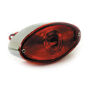 Cateye Taillight Die-Cast Housing Chrome
