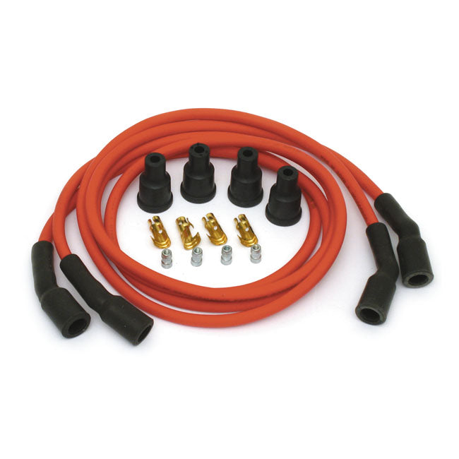 7 MM Spark Plug Wire Set Red