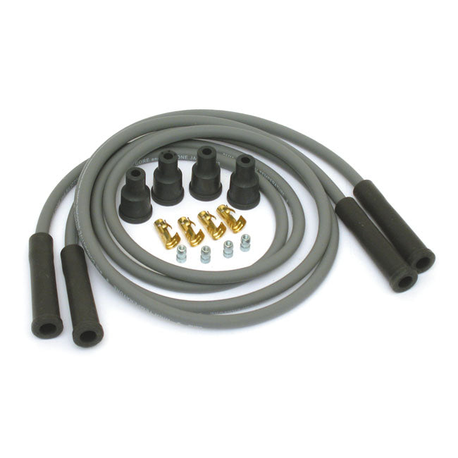 Universal 7 MM Spark Plug Wire Set Grey