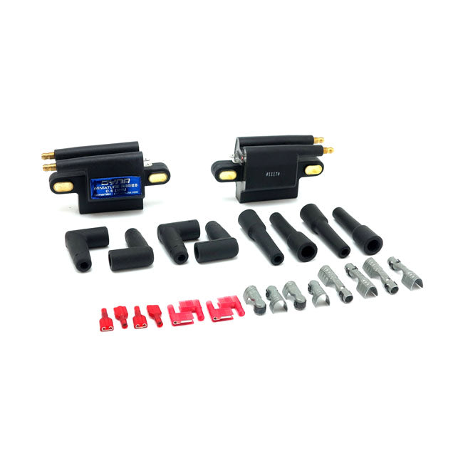 Dual Tower Dyna Miniature Coil Set - 12V / 0.5 Ohm