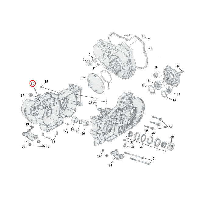 Crankcase Roll Pin