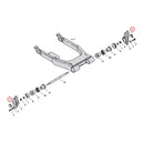 1-1/4 Inch Chrome Plug For Headlamp mount bracket: 86-21 XL