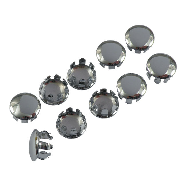 Lowrider Dash Plugs Small Chrome For 77-85 FX NU