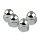 Head Bolt Cover Kit Acorn Chrome For 84-E85 Evo B.T.
