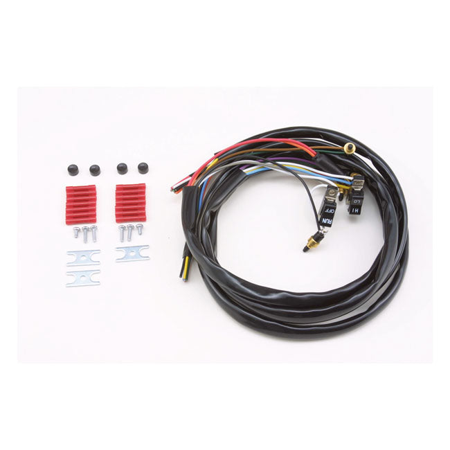 Handlebar Wire & Switch Kit Black Switches For 72-81 BT