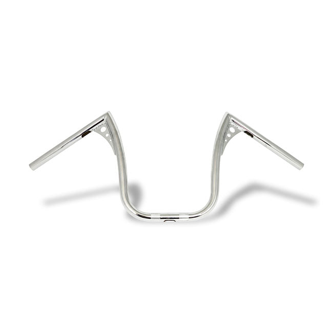 Hold-On Handlebar 12 Inch Rise 1 Inch Chrome For 82-22 H-D